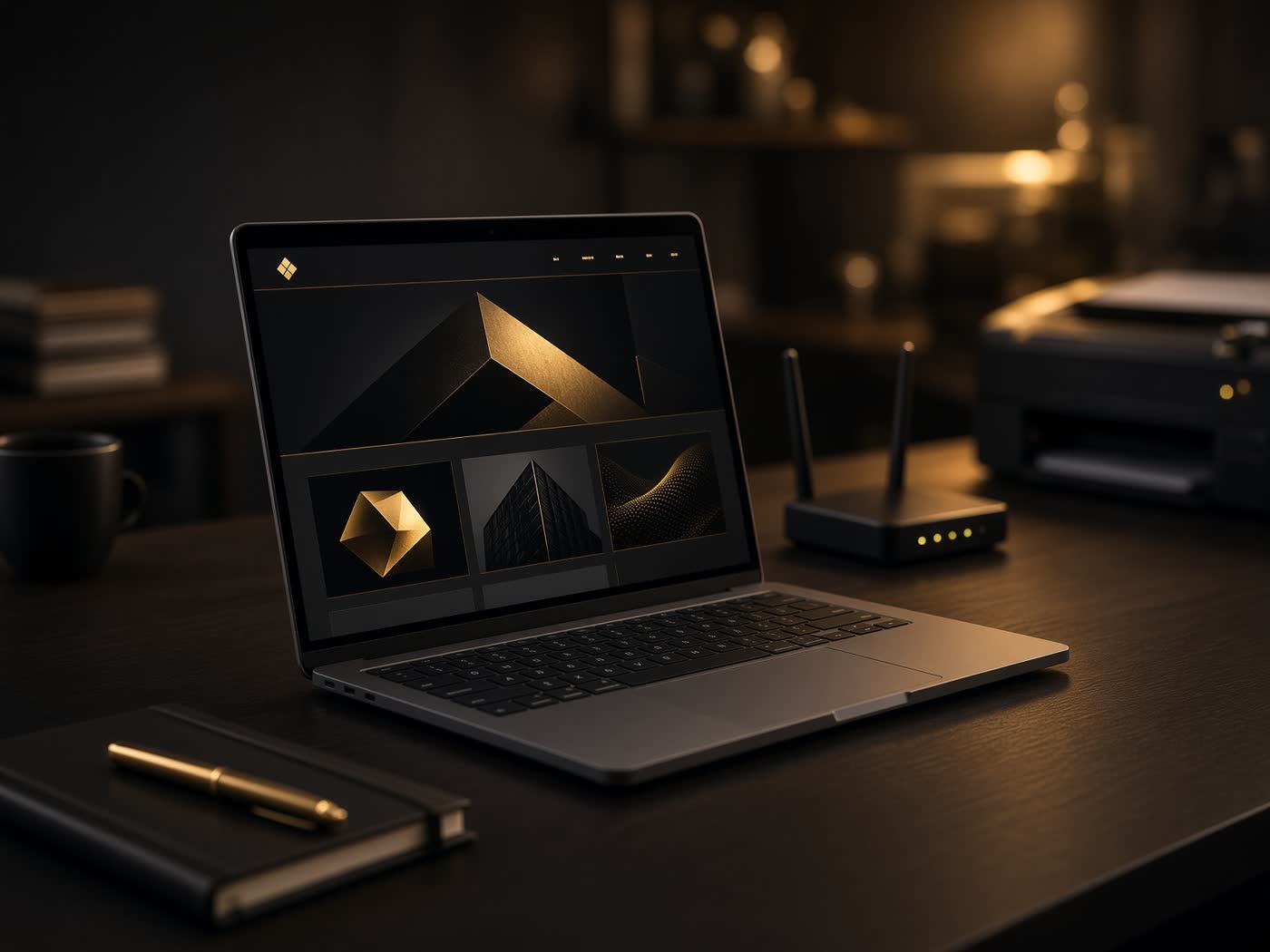 Small business website and office IT setup